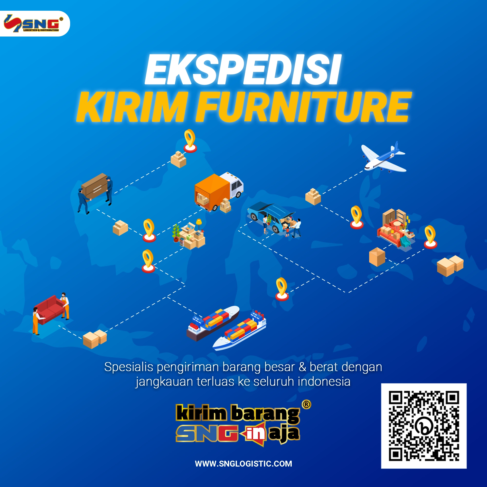 Ekspedisi untuk Kirim Furniture Murah & Terpercaya